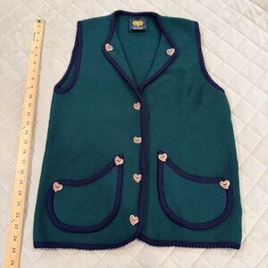 Lanamoden Salzburg Pure New Wool Austrian Alpine Vest